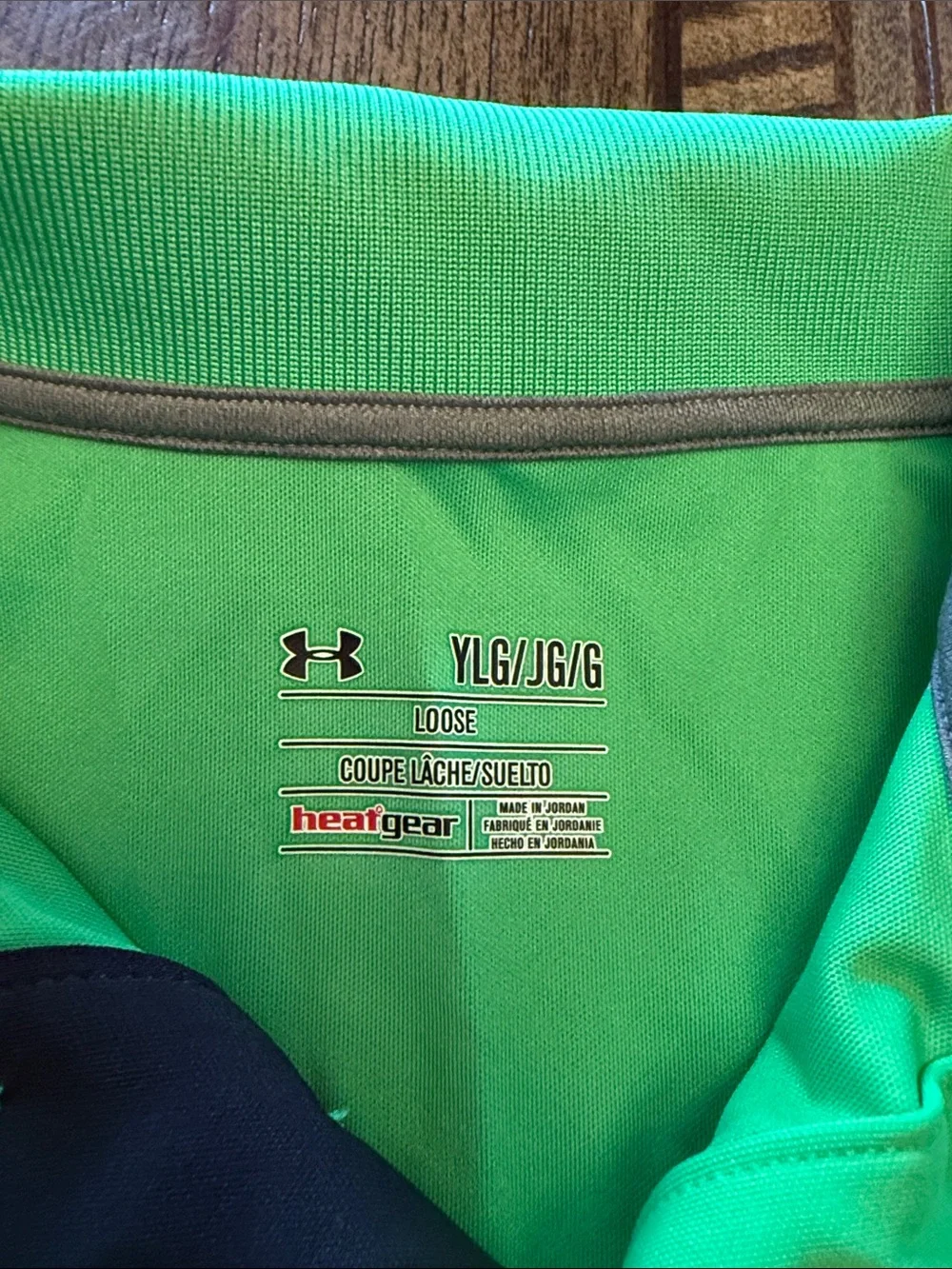 Under Armour Bright Green Boys' Polo Shirt